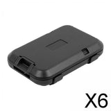 Maxbell 6xBank Card Holder Portable Card Case Wallet for ID Card Credit Cards Protector Black