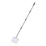 Maxbell Cat Litter Scooper Long Handle Stainless Steel Versatile Kitty Metal Scooper Silver