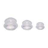 Maxbell 3x Massage Cup for Body Relaxation Massaging Face Deep Tissue Clear