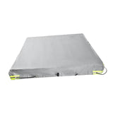 Maxbell Trailer Cover Stylish Wear Resistant Outside for Car Trailers Sun Protection Gray