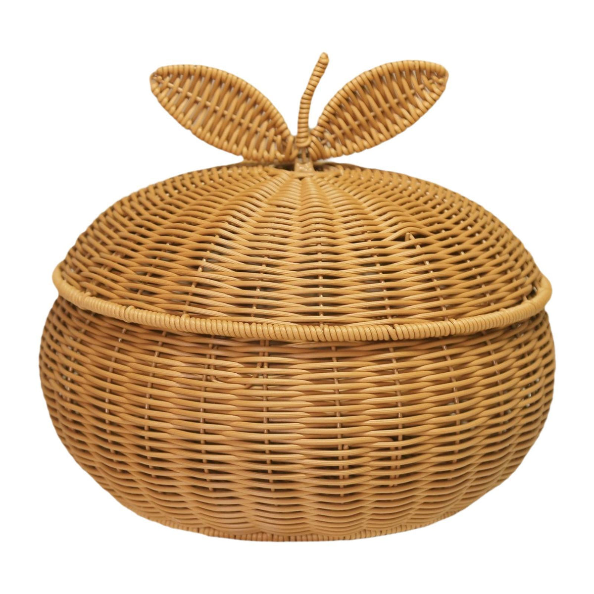 Maxbell Storage Basket with Lid Food Storage Bin for Desk Bedroom Kitchen Countertop