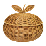 Maxbell Storage Basket with Lid Food Storage Bin for Desk Bedroom Kitchen Countertop