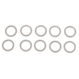 Maxbell 10Pcs Metal Oil Drain Plug Crush Washers Gaskets For Kia Silver - Aladdin Shoppers