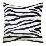 17x17inch Square Throw Pillow Cover Pillow Covers for Home Car Black White