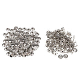 200 Pieces Single Cap Rapid Rivets DIY Leather Craft Repair 9x8mm