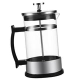 Maxbell Household Stainless Steel French Press Tea Coffee Maker Carafe 350ml 1-2Cup
