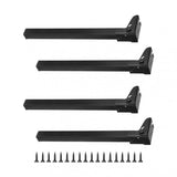 Maxbell 4 Pieces Folding Table Legs Folding Support Feet for Cafe Living Room People 450mm