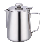 Maxbell Milk Frothing Pitcher Pouring Jug Coffee Milk Frothing Jug for Home Bar Shop 350ml
