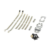 Maxbell Metal Upgrade Parts Metal Rear Axle Spring Fixing for 1/12 RC MN82 Hobby Car silver