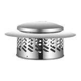 Maxbell Roof Vent Cap Ducting Pipe Insulation Vent Cover Outdoor Chimney Cap Outside S