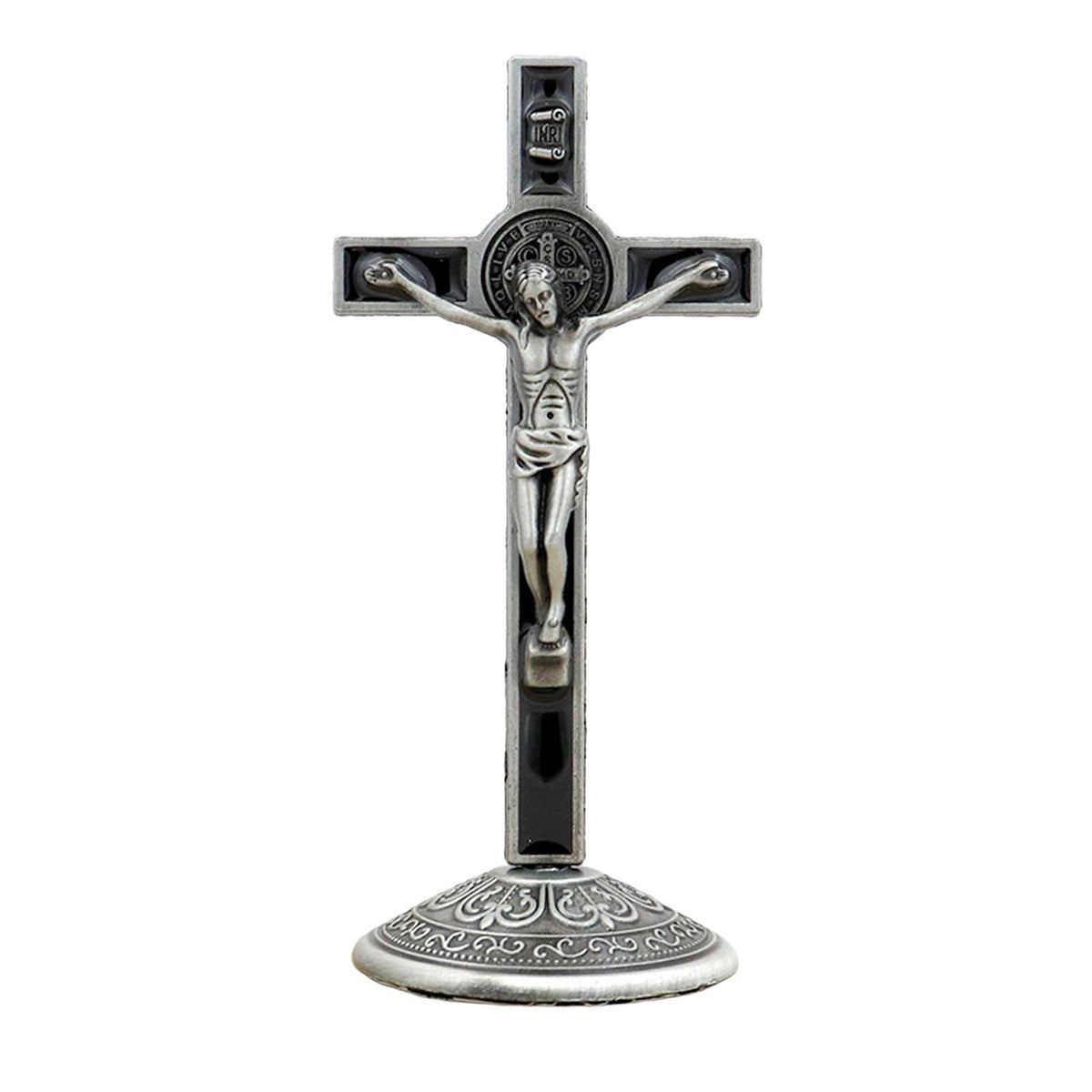 Maxbell Maxbell Crucifix Figurine Jesus Statue for Christian Decor Tabletop Decor Home Decor Style B