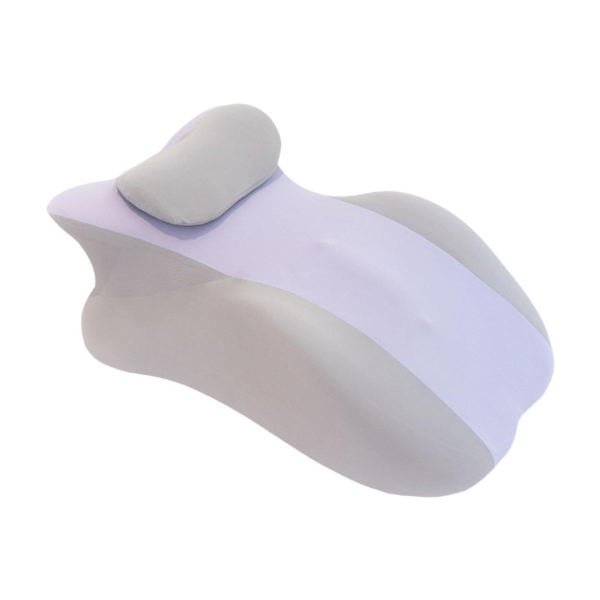 Maxbell Relaxing Prone Pillow Leg Elevations Pillow for Bed Reading Living Room Beds Violet