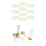 Maxbell 5x Queen Bee Rollers Cages Rearing Beekeeping Tool +10 Match-box Moving Catcher
