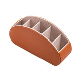 Maxbell Remote Caddies Remote Control Holder for Living Room Toothbrushes TV Remotes brown