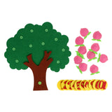 Maxbell Math Game Tree Board Pairing Cognitive Door Wall Decoration Numbers Counting Peach Tree