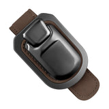 Maxbell Sun Visor Eyeglass Holder Sturdy Universal Car Interior Glasses Storage Clip Brown