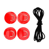 Maxbell D Ring Pad Patch Boat Deck Bungee Rope Kit for Stand Up Paddle Board Red - Aladdin Shoppers