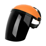Maxbell Full Face Shield Reusable Face Mask for Grinding Construction Weeds Whacking Black