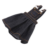 Maxbell 1/6 Casual Pocket Suspender Dress Skirt Clothes for 12'' Blythe Dolls Black - Aladdin Shoppers