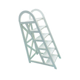 Maxbell 1/12 Mini Ladder Garden Ladder Fairy Garden Ladder Furniture for Yard Garden