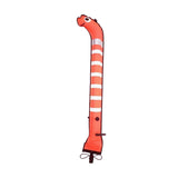 Maxbell Surface Marker Buoy Water Sports Diving Equipment Surface Marker Signal Tube Length 1.2M Orange