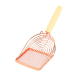 Maxbell Cat Scoop Wood Handle Scoop for Rabbits Aquarium Kitty
