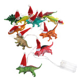 LED Dinosaur String Lights Warm White 59 inch for Festival Decorating Window