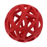 Maxbell Pet Dog Cat Chewing Toy Interactive Training Ball Exercise Toy Red - M