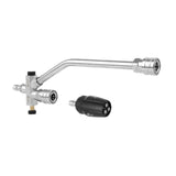 Maxbell Dual-connector Accessory 1/4inch Quick Connect for Lawn Maintenance Car Wash with 3 in 1 Nozzle