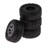 Maxbell 4Pcs/Set 73mm Rubber Wheel Tire Tyres for WPL Military Truck RC Car Upgrade Part DIY Accessories - Aladdin Shoppers