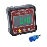 Maxbell Inclinometer Compact Digital Level Angle Gauge Meter for Machinery Table Saw