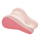 Maxbell Leg Support and Elevate Pillow Ergonomic Memory Foam Reading Pillow for Dorm Pink