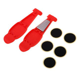 Maxbell Bicycle Tire Repair Kits Bike Tyre Levers and Patches Tool Set red - Aladdin Shoppers