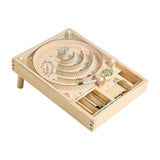 Maxbell Wooden Pinball Game Early Development Fine Motor Skills Tabletop Pinball Toy Style A