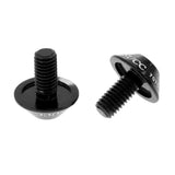 Maxbell Aluminum Alloy Bike Water Bottle Cage Bolt Holder Socket Screw M5x10mm Black - Aladdin Shoppers