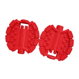 Maxbell 2Pcs Kids Bike Pedals Boys Girls Upgraded Parts Toddler Tricycle Foot Pedals Red