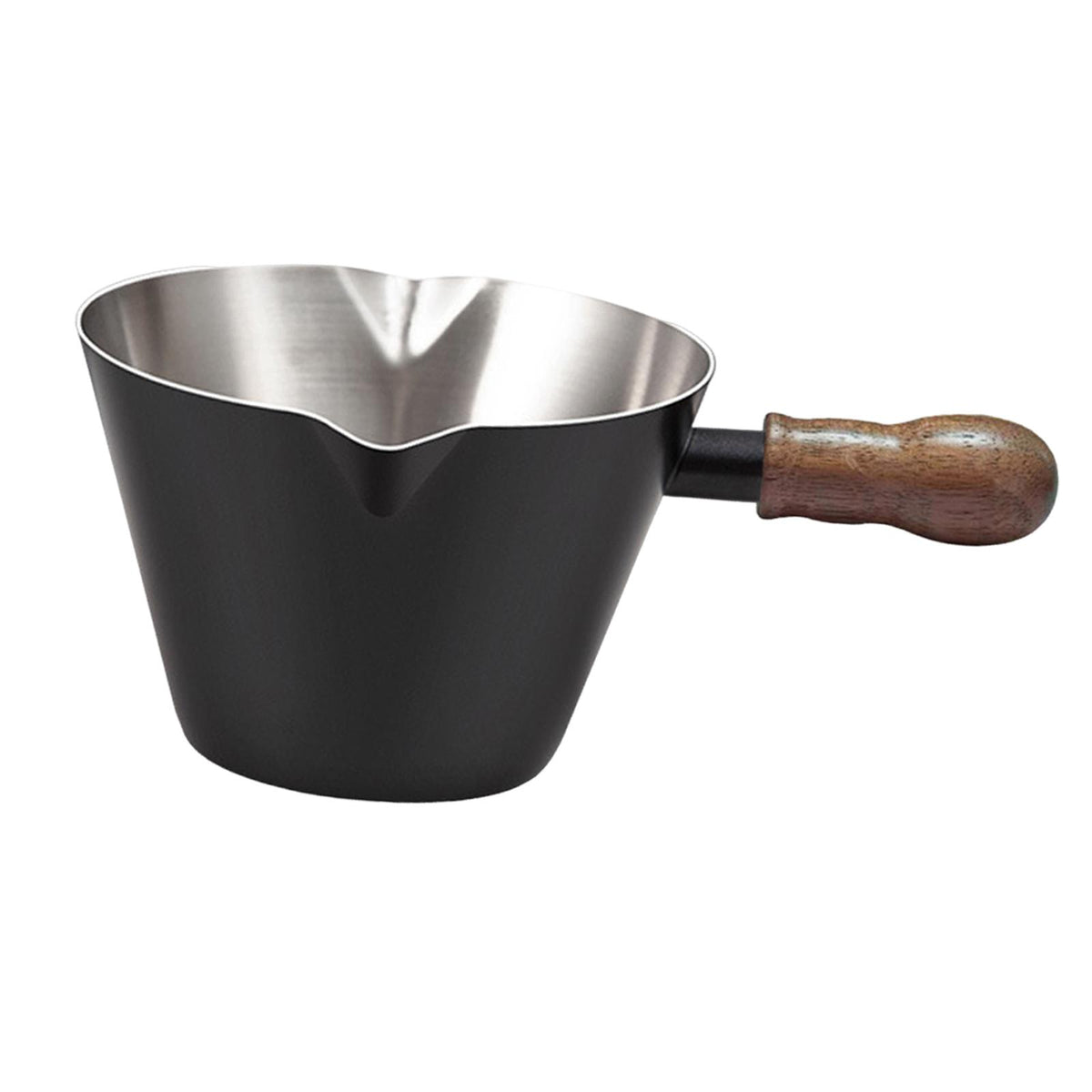 Espresso Measuring Cup Espresso Steaming Pitcher for Restaurant Home Kitchen Black
