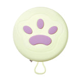 Maxbell Foldable Dog Bowl Portable Travel Water Food Bowl for Camping Outdoor Hiking Light Yellow