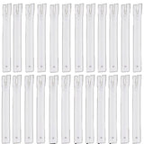 Maxbell 24p White + 50 Mixed Color 7" Nylon Zipper Zips Closed End for DIY Sewing Craft