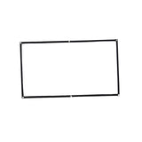 Maxbell Movie Projector Screen White Projector Curtain for Home Theater Office Party 1.59x0.9m