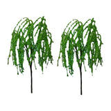 Maxbell Miniature Trees Accessories DIY Crafts for Station Platform Model Sand Table 10cm
