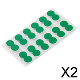 Maxbell 2x24x Pinch On Strike Indicator Stick on Float for Outdoor Fly Fishing Green