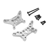 Maxbell RC Front Rear Shock Tower for 1:14 Scale Professional Shock Absorber Bracket Silver