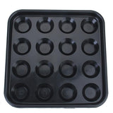 Maxbell Plastic Pool Billiard Ball Tray Holds 16 Balls - Black - Aladdin Shoppers