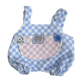 Maxbell 15 cm Plush Duck Clothes Fashion Cute Soft Mini Duck Doll Clothes Accessories DIY Blue