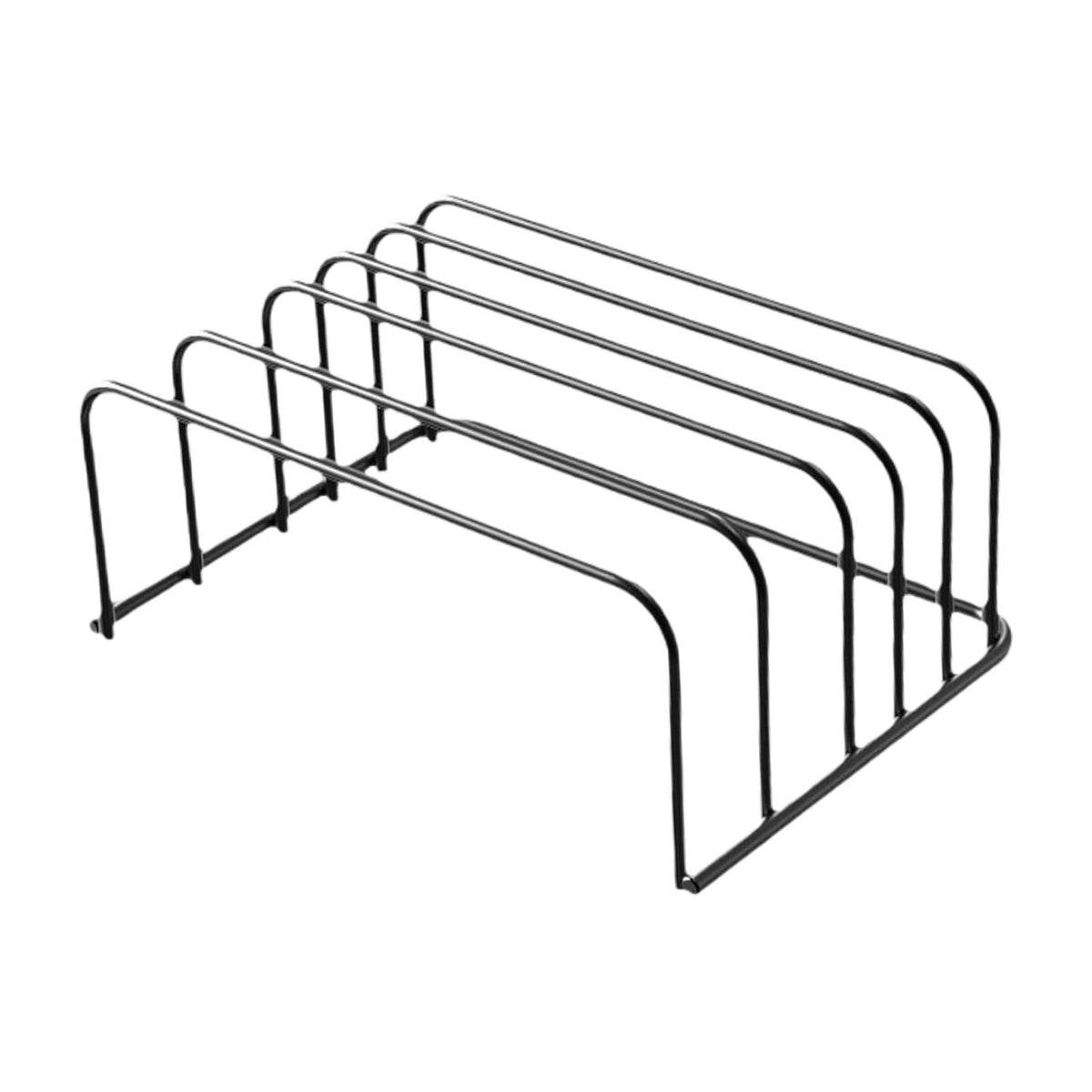 Maxbell Pot Lid Organizer Rack Stainless Steel Cutting Board Storage Rack for Pantry