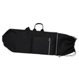 Maxbell Longboard Carry Case Skate Carrier for Travel Waterproof Skateboard Backpack Black