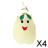 Maxbell 4xKids Fruit Costume Cosplay Cute Children Costume for Themed Party Masquerade Pear