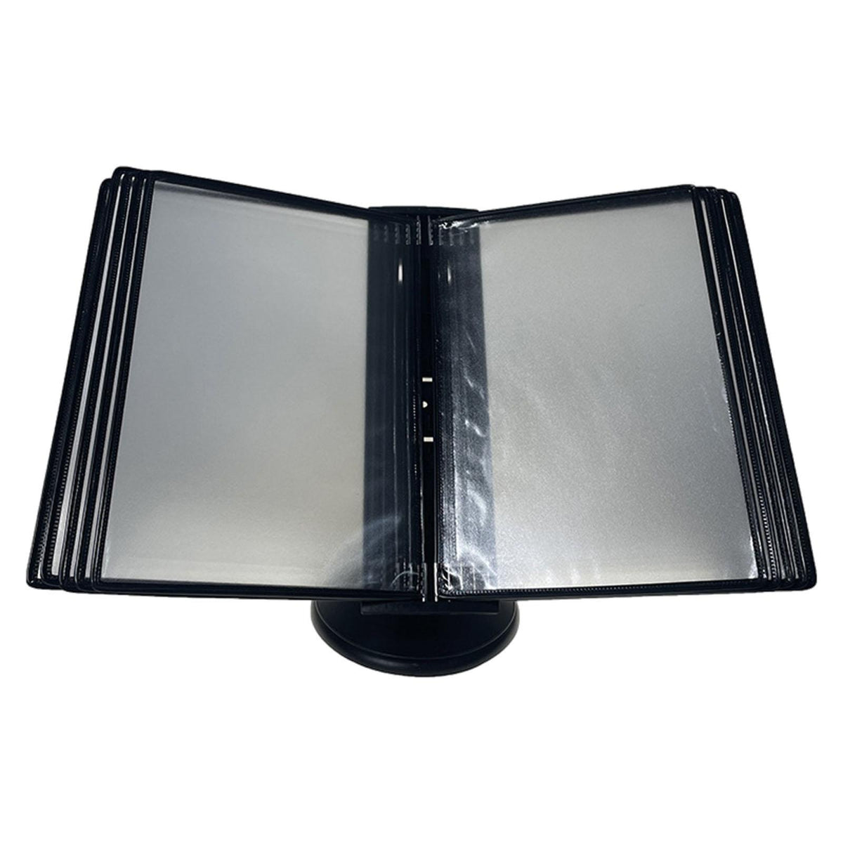 Maxbell Desktop Reference and Display System 360° Rotation for Museums Office Hotels Black