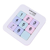 Maxbell Magnetic Number Sliding Puzzle Portable Learning Tangram Jigsaw Intelligence 3 floors